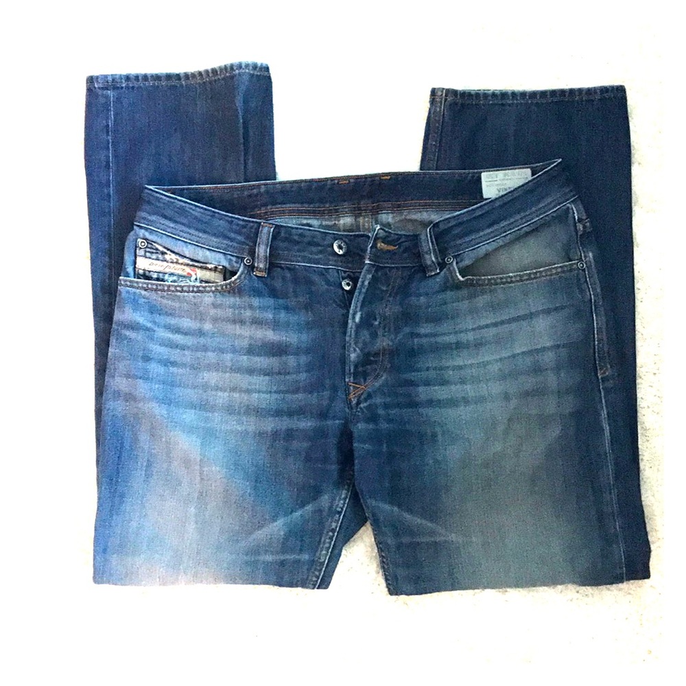 MENS Diesel VIKER Distressed Jeans 36x30